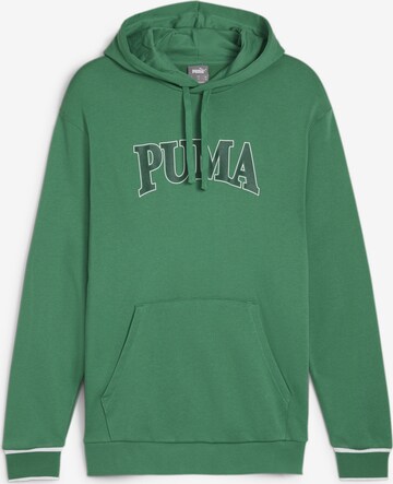 Sweat-shirt 'Squad' PUMA en vert : devant