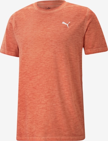 PUMA Функционална тениска 'STUDIO FOUNDATION' в оранжево: отпред