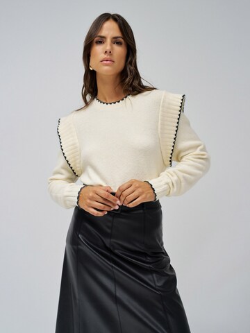 Salsa Jeans Trui in Beige: voorkant