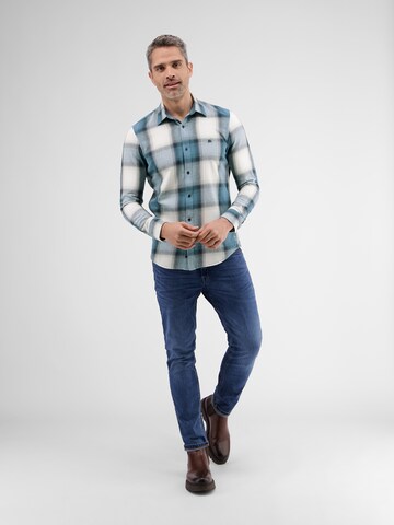 LERROS Regular fit Button Up Shirt in Blue