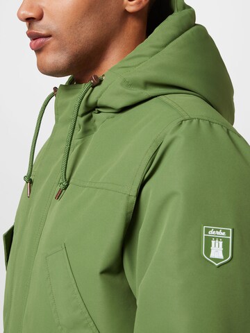 Derbe Winter parka 'Festholm' in Green