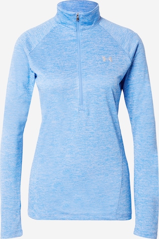 UNDER ARMOUR Functioneel shirt in Blauw: voorkant