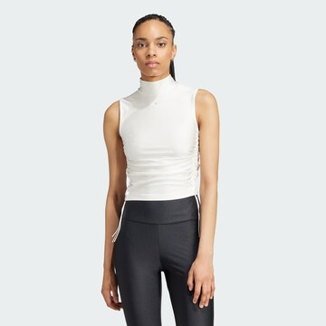 ADIDAS ORIGINALS Top in White: front