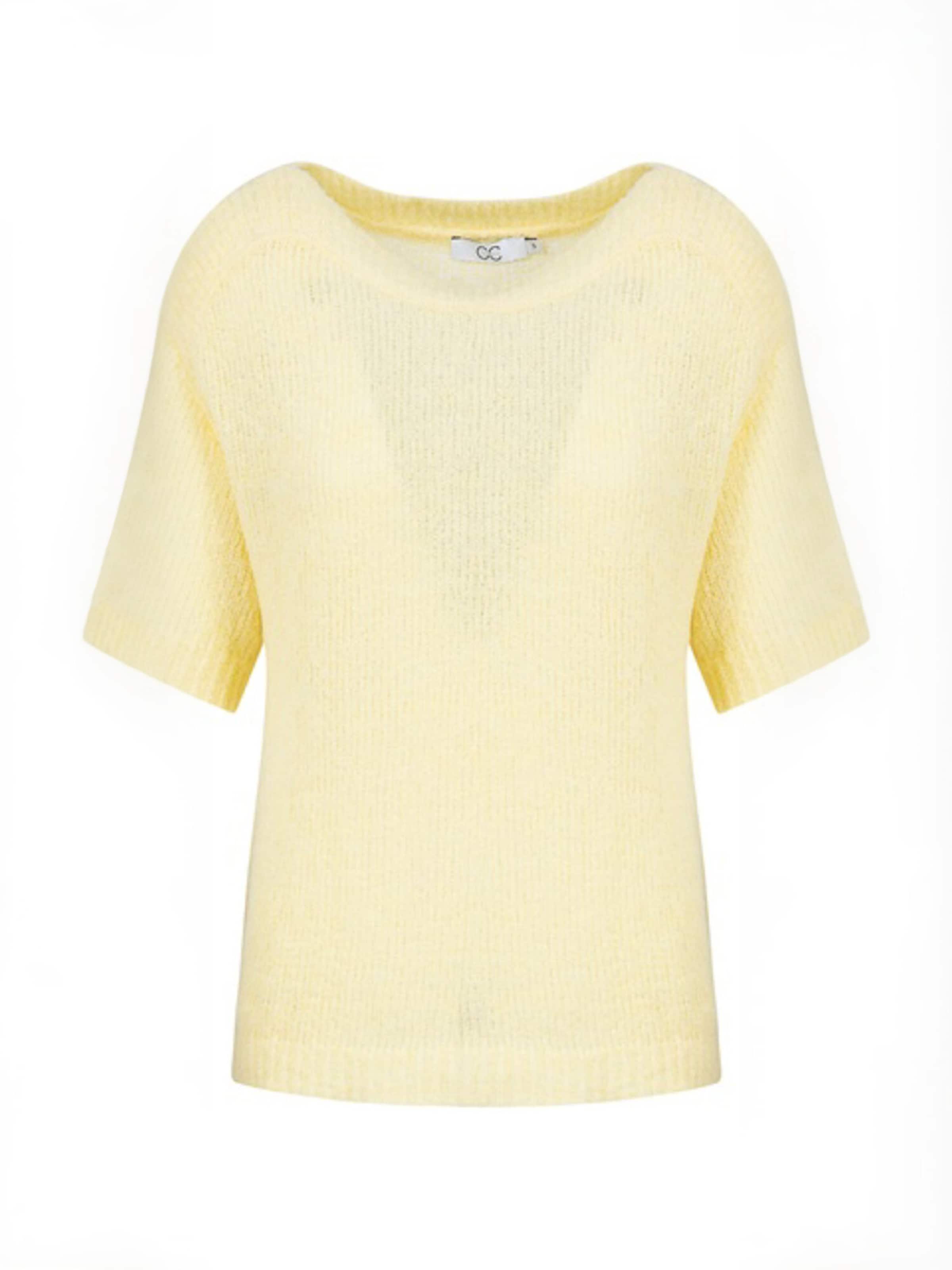Pull-over ' Cc ' Coster Copenhagen en jaune : devant