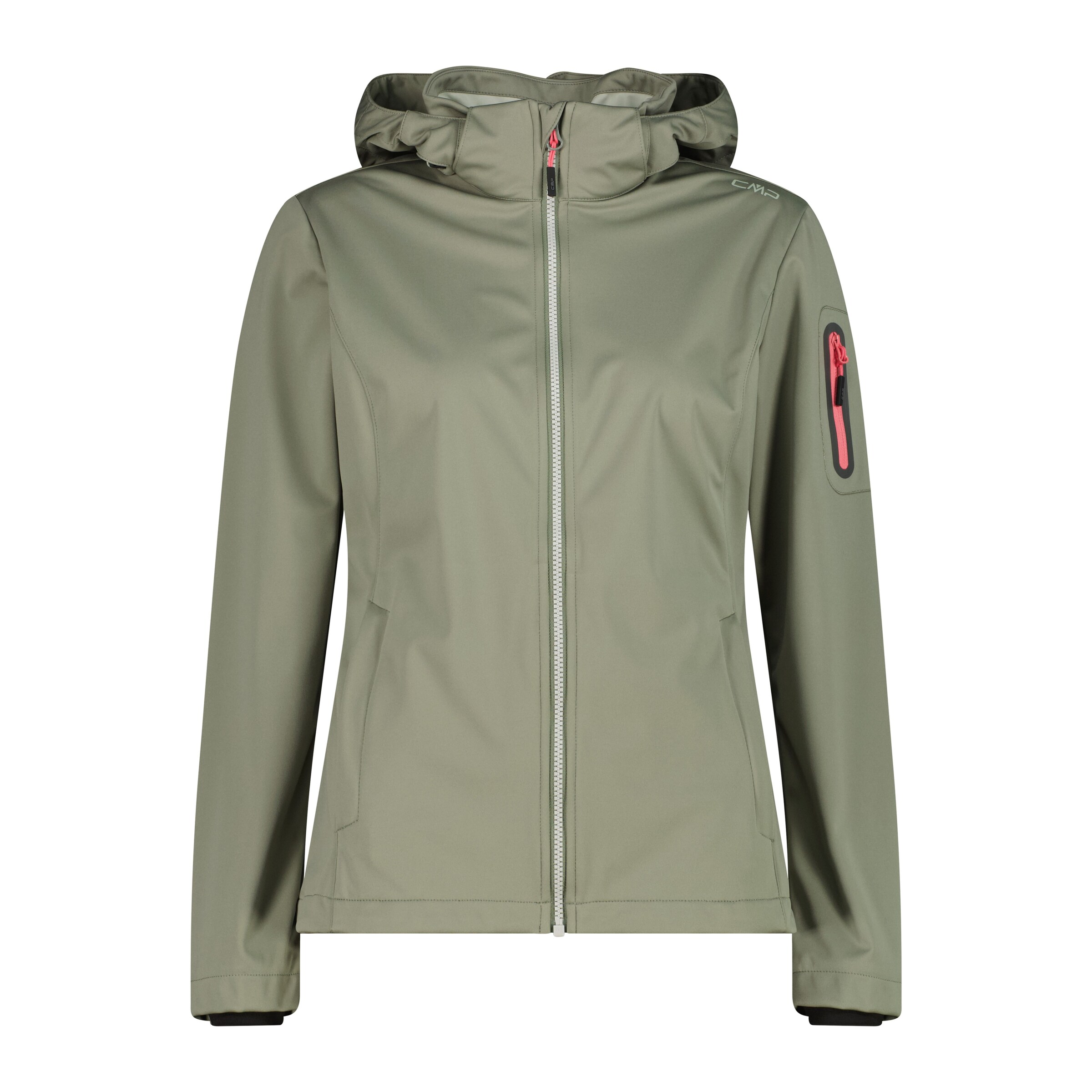 CMP Athletic Jacket in Green: front