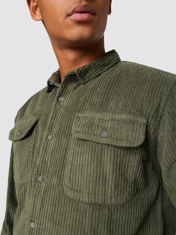 Brava Fabrics Regular fit Button Up Shirt in Green