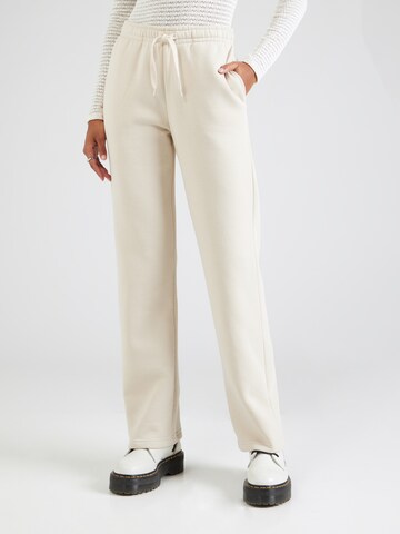 Loosefit Pantaloni di Gina Tricot in beige: frontale