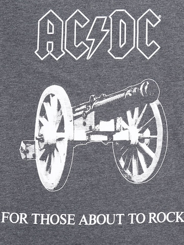 T-Shirt 'ACDC 'For Those About Rock'' Recovered en gris