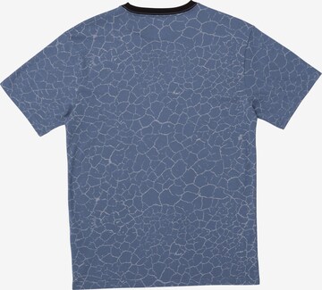 Volcom T-Shirt 'Cracked' in Blau