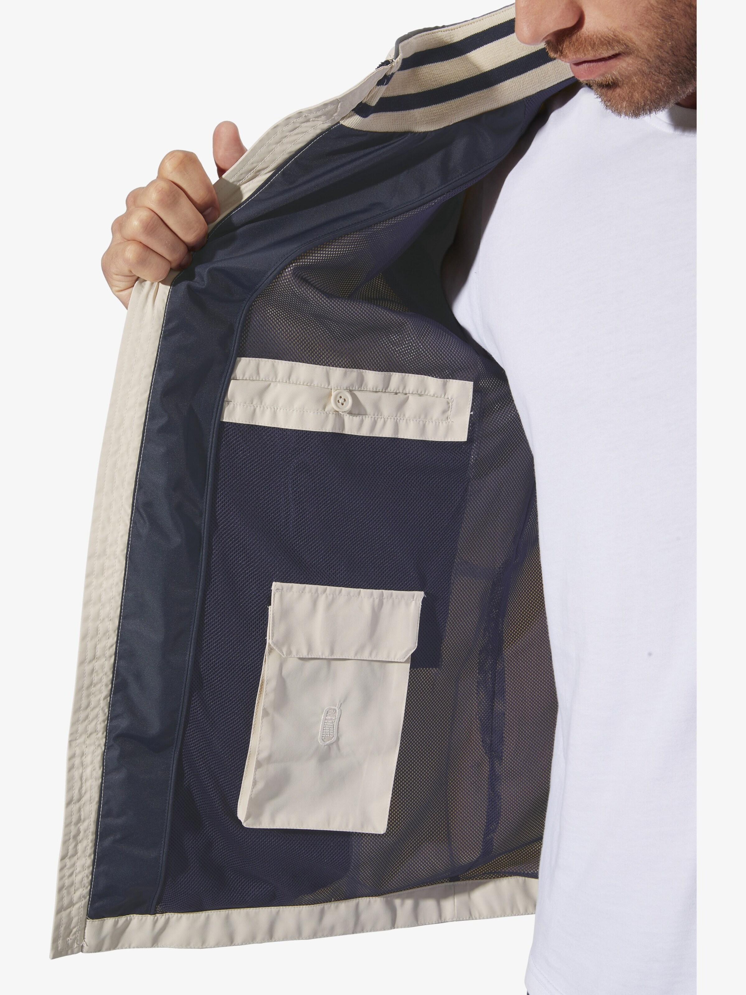 BABISTA Between-Season Jacket 'Rendor' in Beige