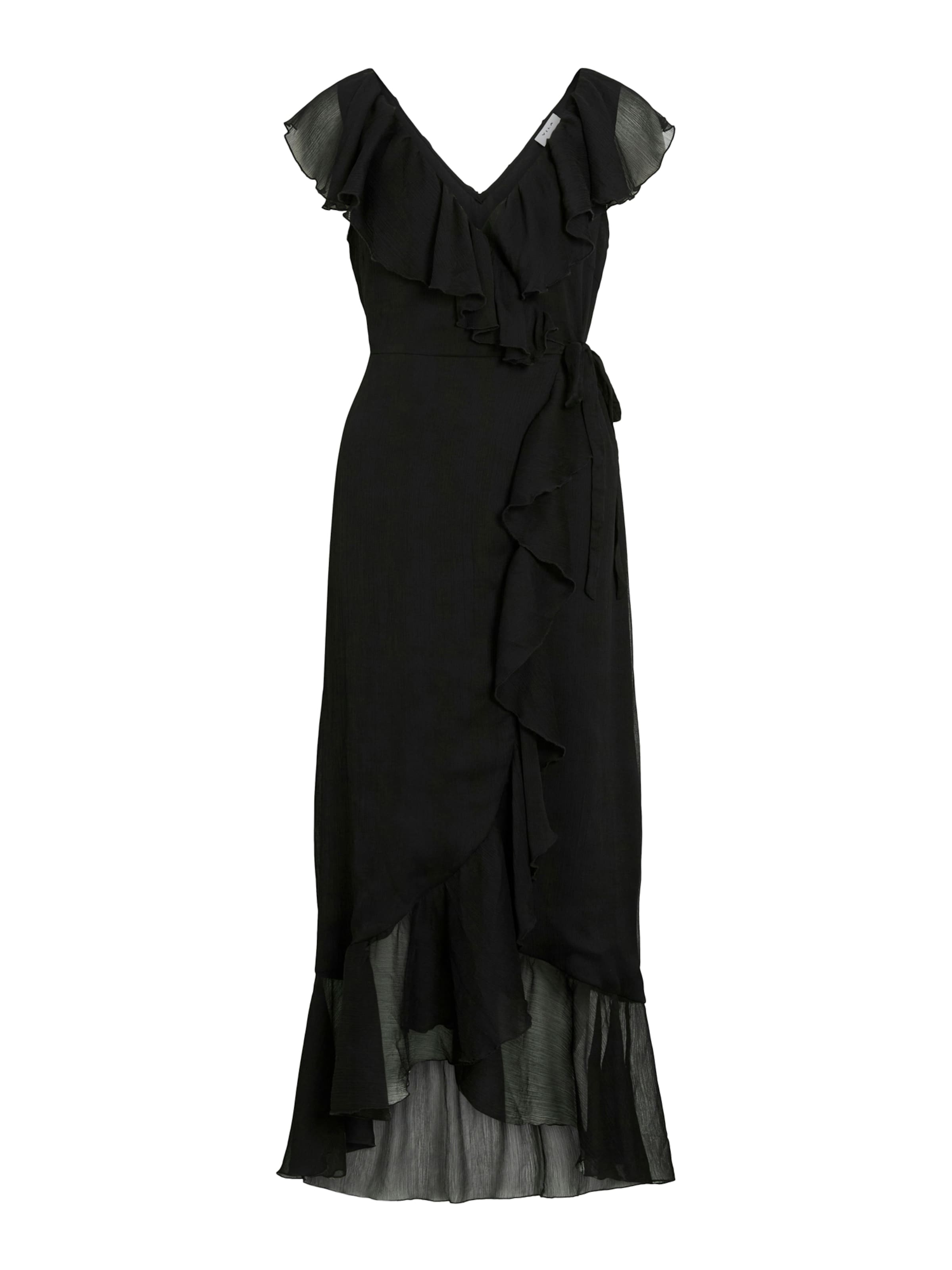 VILA Kleit 'VIFALIA', värv must: eest vaates