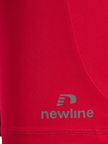 Skinny Pantalon de sport Newline en rouge