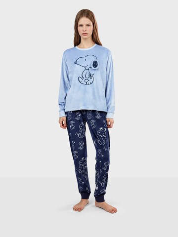 Gisela - Pijama 'Snoopy' en azul: frente