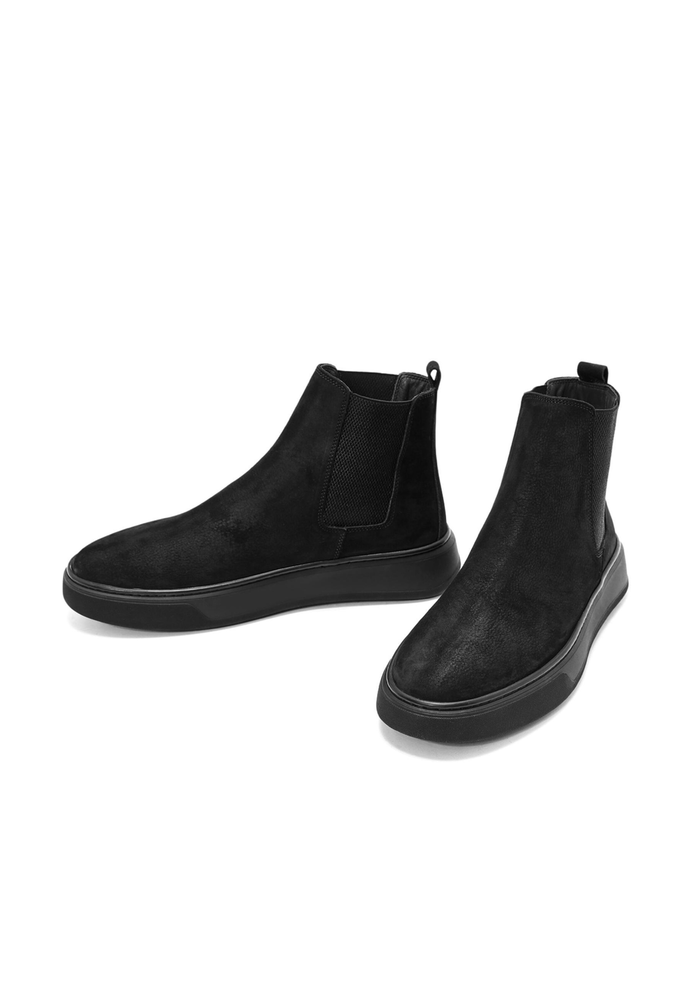 Derimod Boots in Schwarz