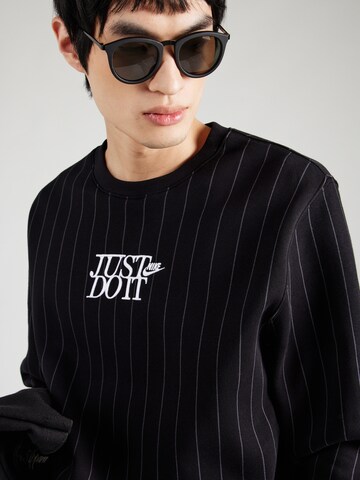 Nike Sportswear Sweatshirt 'CLUB' in Black