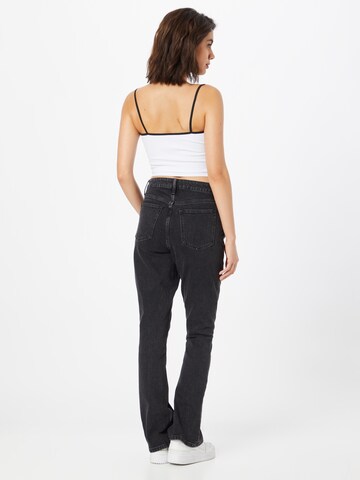 Abercrombie & Fitch Bootcut Jeans in Zwart