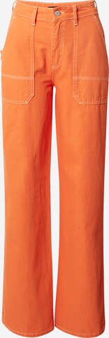 Trendyol Loosefit Jeans i orange: framsida