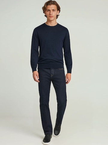 Pull-over Funky Buddha en bleu