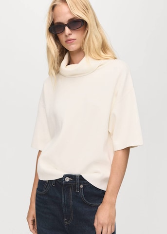 Pull-over 'Comfy' MANGO en beige : devant