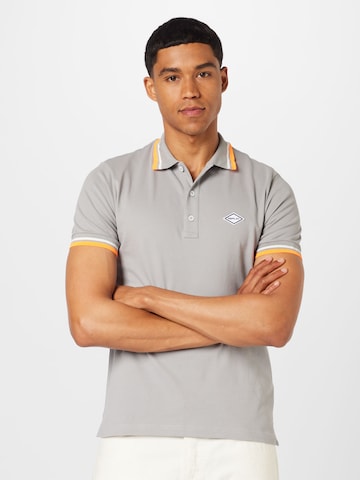 REPLAY Poloshirt in Silber: predná strana