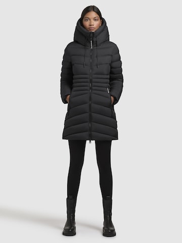 Manteau d’hiver 'SAMAR' khujo en noir