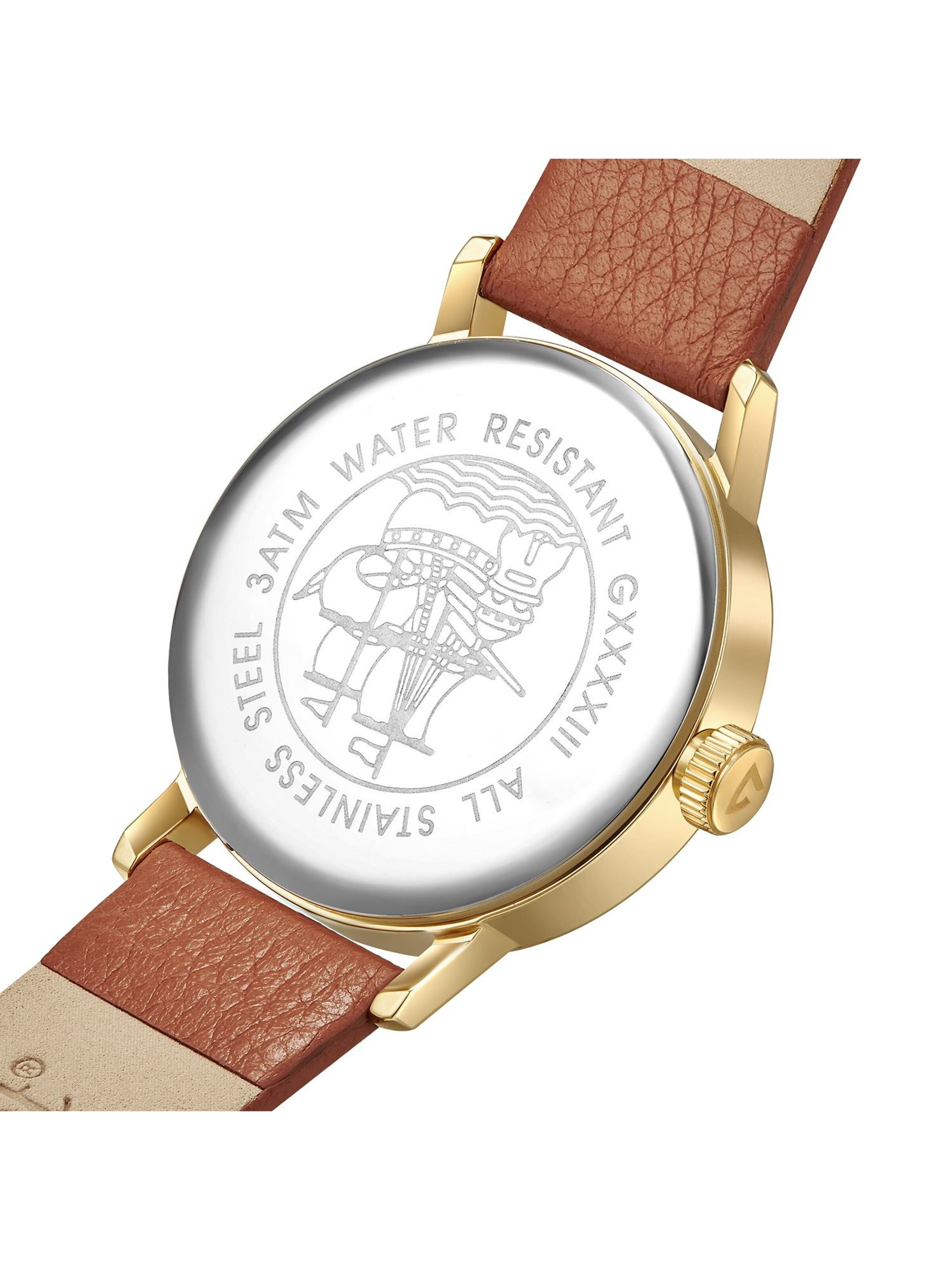 Gigandet Analog Watch 'MINIMALISM' in Gold
