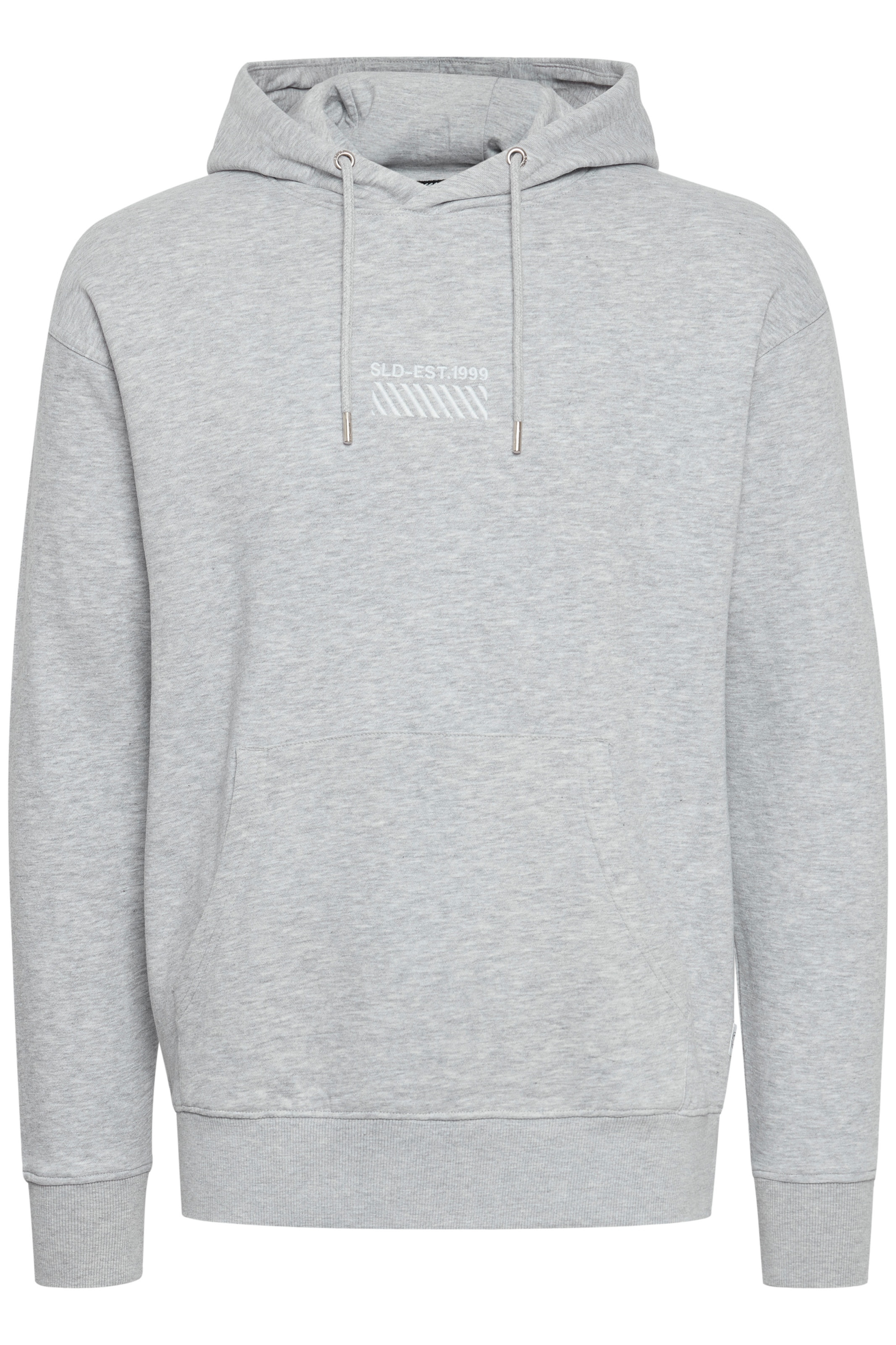Sweat-shirt 'Rubin' !Solid en gris : devant