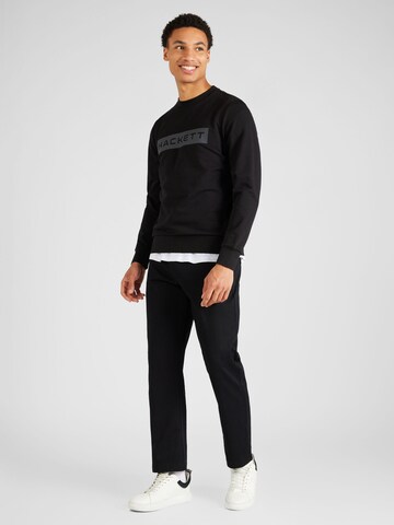 Hackett London Sweatshirt 'ESSENTIAL' in Black