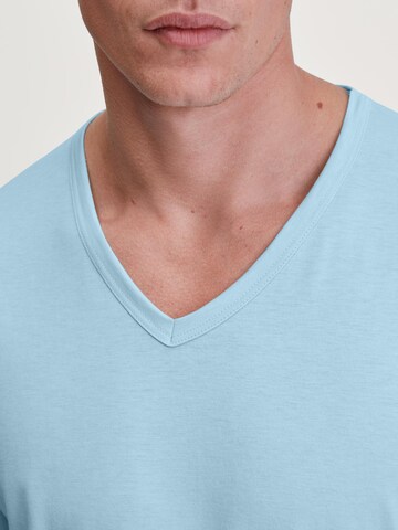 CALIDA Pyjama lang 'Cotton Special'‌‌‌‌‌‌‌‌‌‌ in Blau