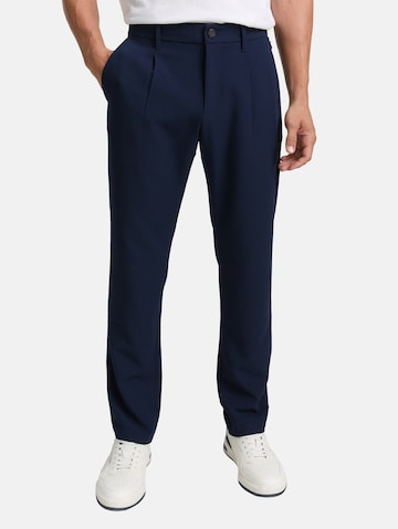 TOM TAILOR Regular Trousers in Blue: front