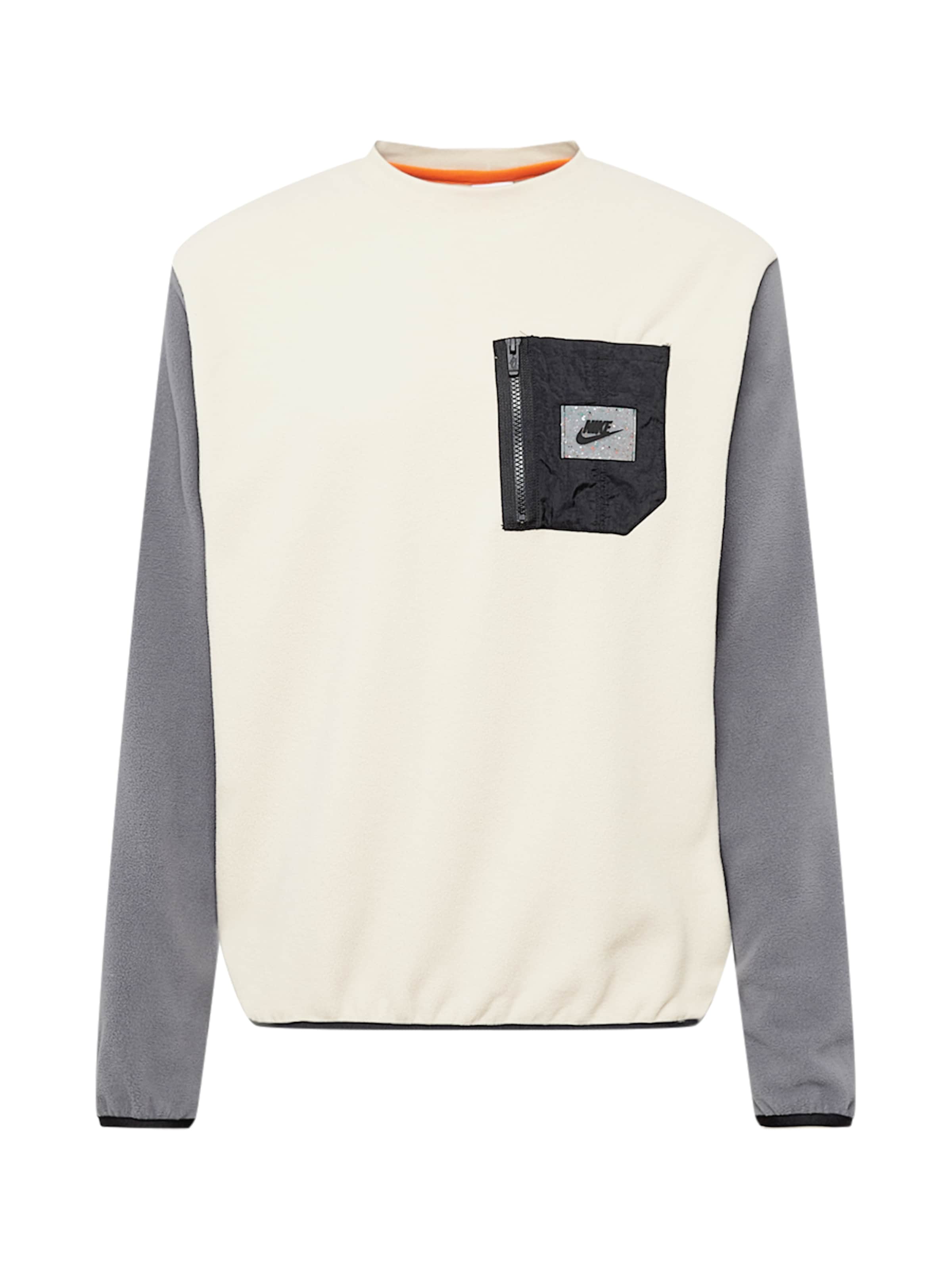 Felpa di Nike Sportswear in beige: frontale