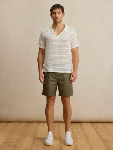 DAN FOX APPAREL Regular Панталон с набор 'Hermann' в зелено