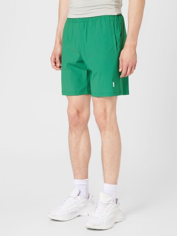 BJÖRN BORG tavaline Spordipüksid 'ACE 9', värv roheline: eest vaates