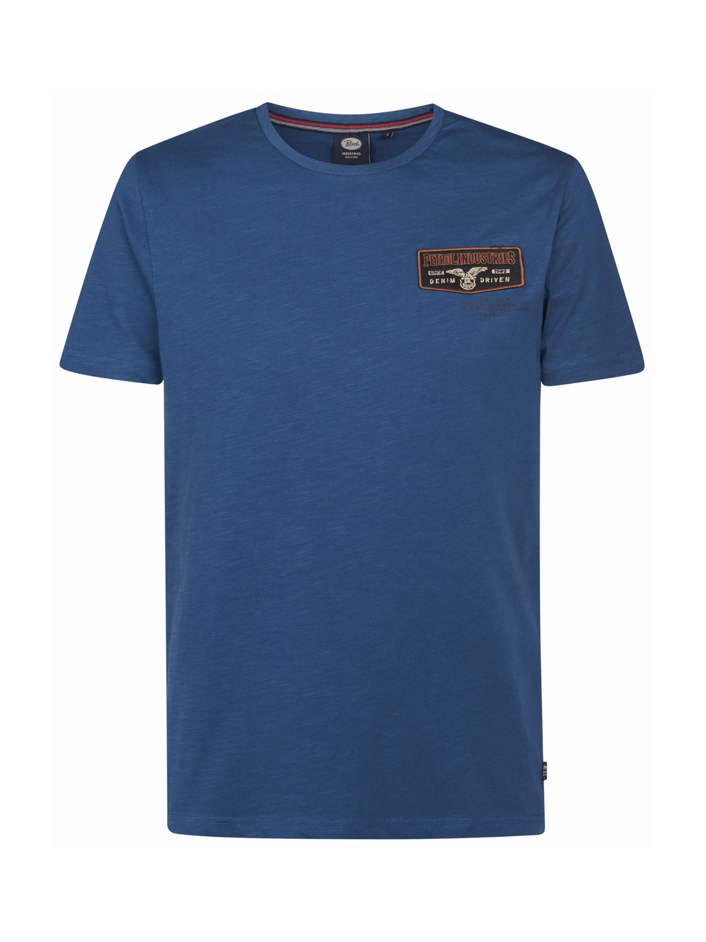 Petrol Industries Tričko - tmavomodrá / koralová / čierna, Produkt