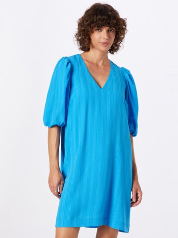 Robe 'Asha' modström en bleu : devant