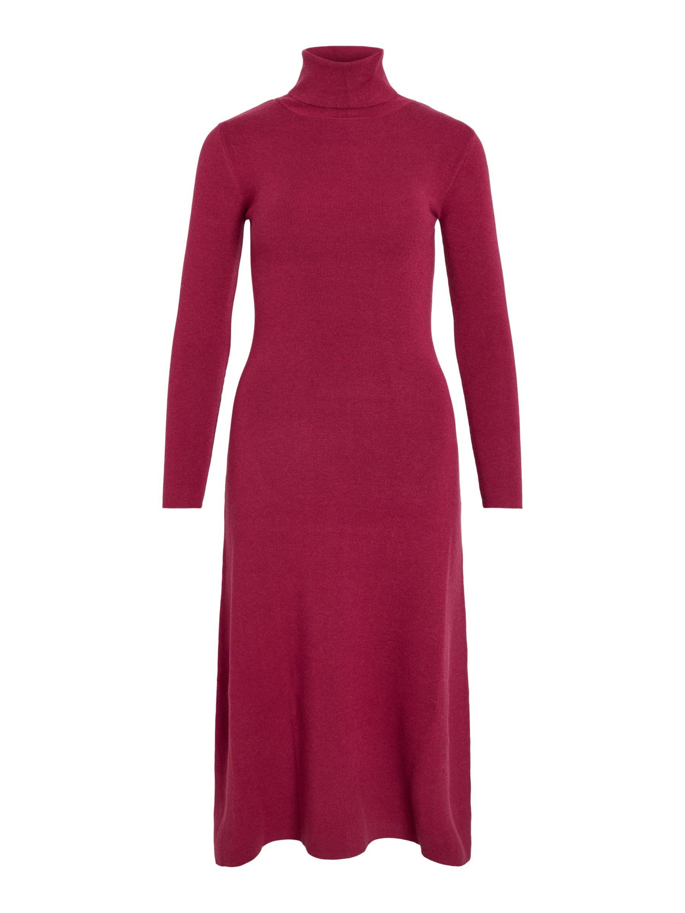 VILA - Vestido 'VIAmaria' en rojo: frente