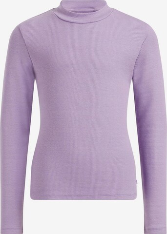 T-Shirt WE Fashion en violet : devant