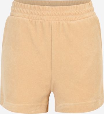 Monki Regular Broek in Beige: voorkant