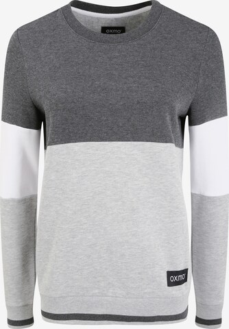 Oxmo Sweatshirt 'Omaya' in Grey: front