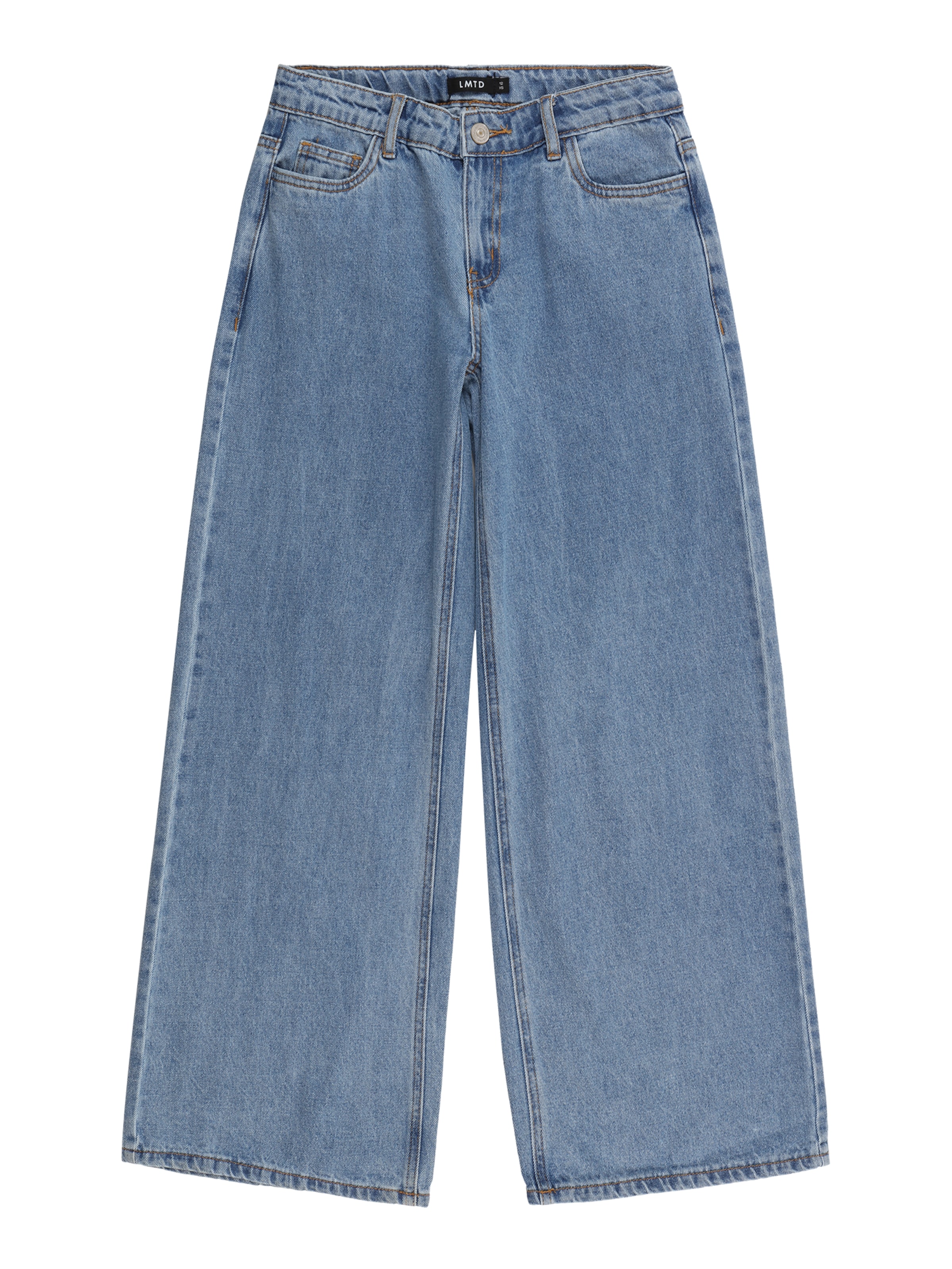 LMTD Wide Leg Jeans 'NLFKIZZA' in Blau: Vorderseite