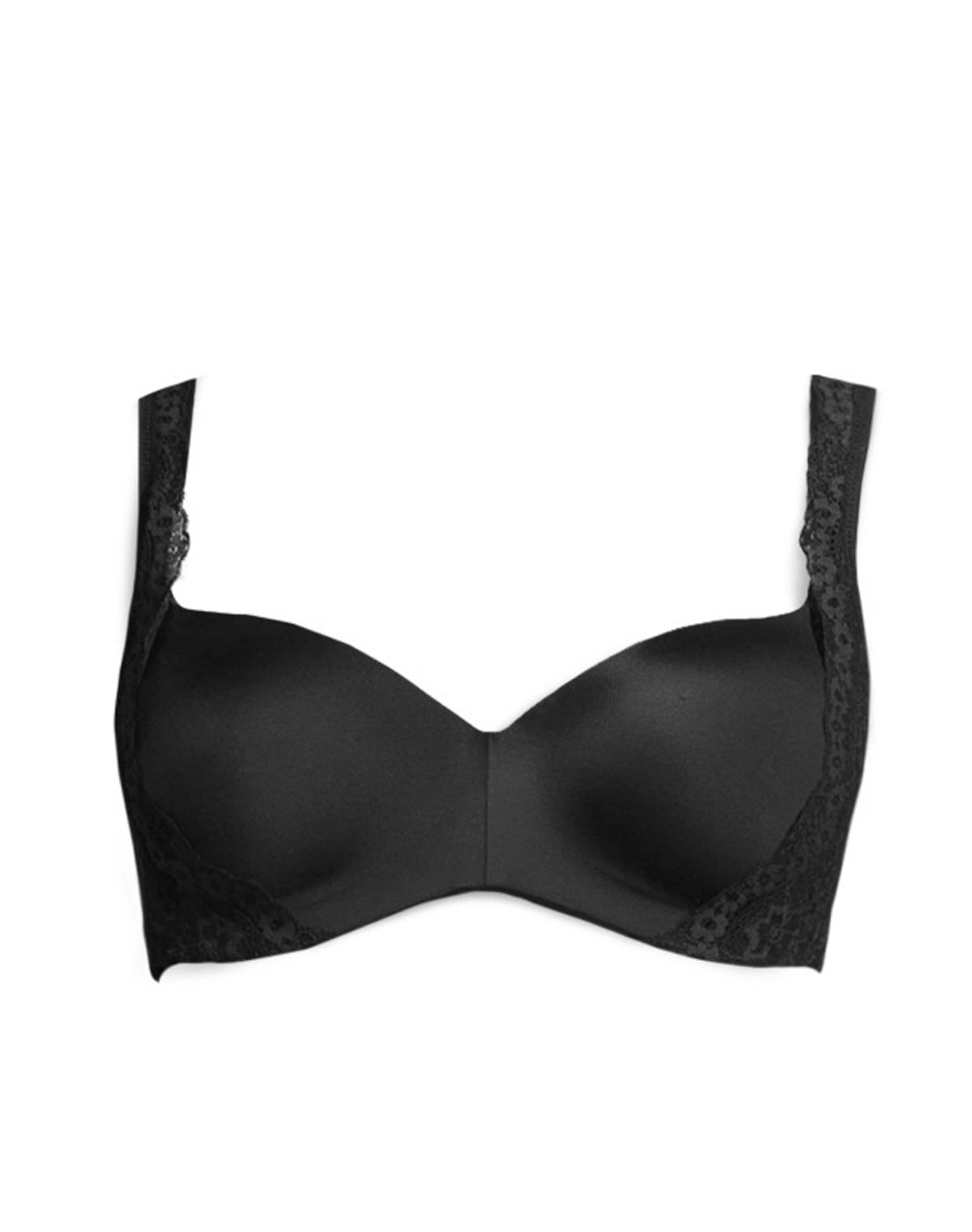 NUANCE Normální Podprsenka – černá: přední strana