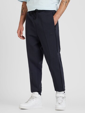BOSS Tapered Hose 'Hadiko 1' in Blau: Vorderseite