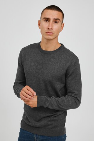 !Solid Pullover 'Alagro' in Grau: Vorderseite