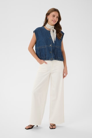 CULTURE Vest 'Lava' in Blue