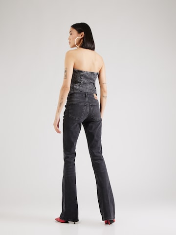 Flared Jeans '1969 D-EBBEY' di DIESEL in nero