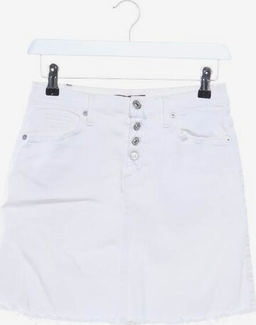 7 for all mankind Skirt in XS in White: front