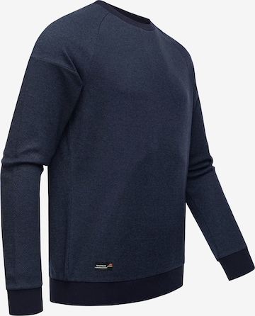 Ragwear Sweatshirt 'Doren' in Blue