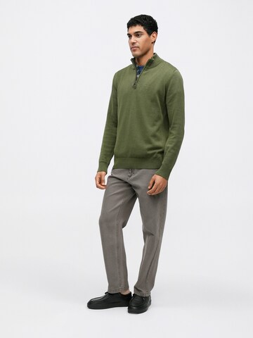 Barbour Pullover in Grün