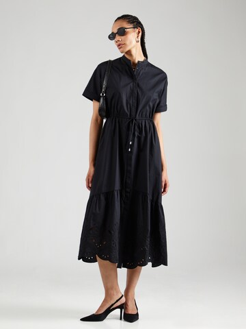 COMMA Blusenkleid in Schwarz
