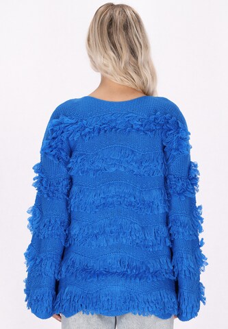 Pull-over IZIA en bleu